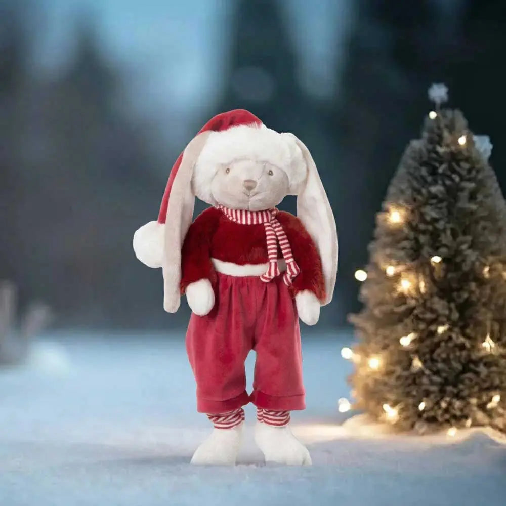 Christmas Sammy – Iepuraș de Pluș Premium 30 cm în CUTIE CADOU