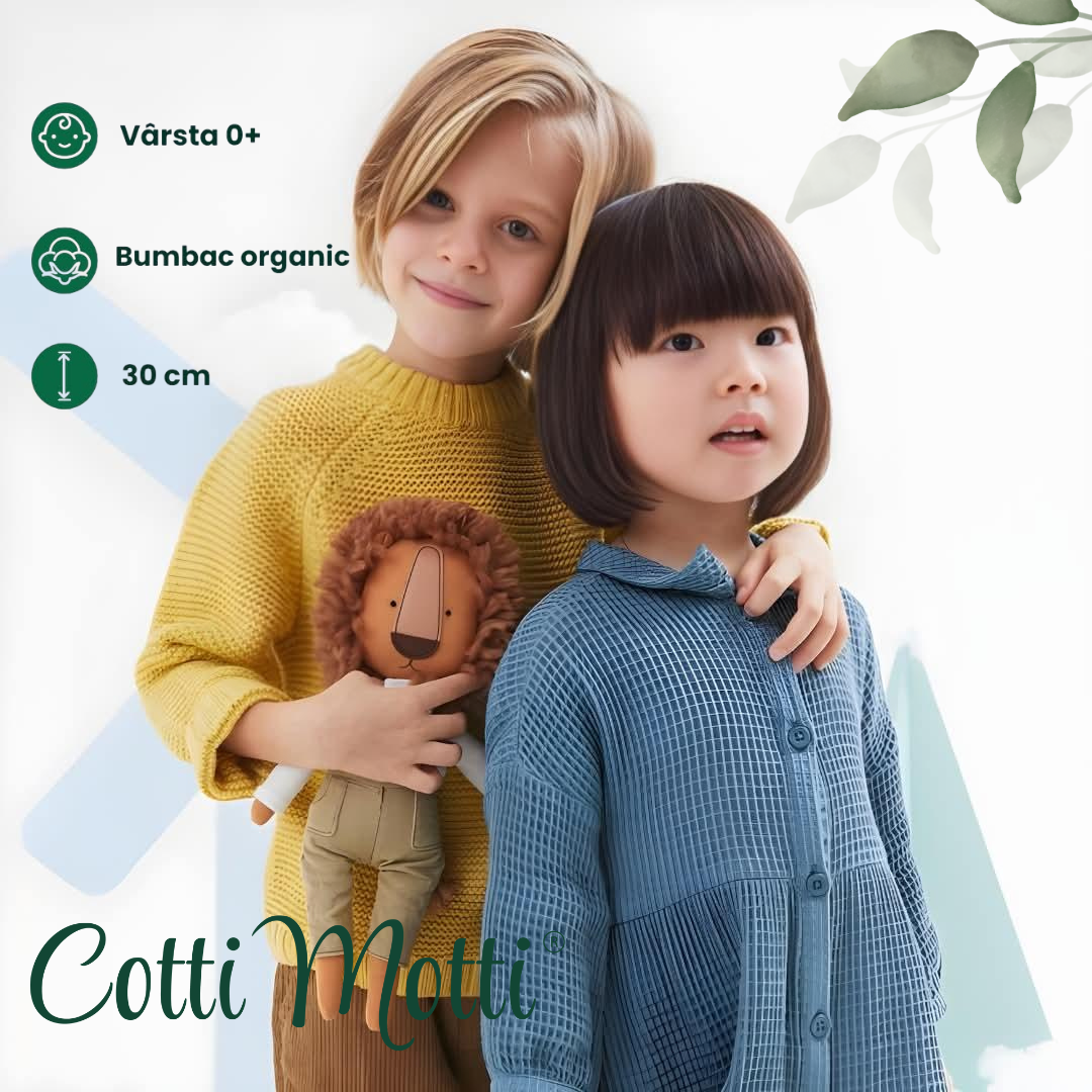 Simon – Leul Premium de Pluș Cotti Motti (30 cm)