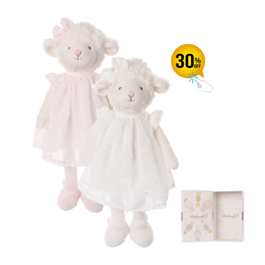 Molly – Oița de Pluș Premium 30 cm în CUTIE CADOU