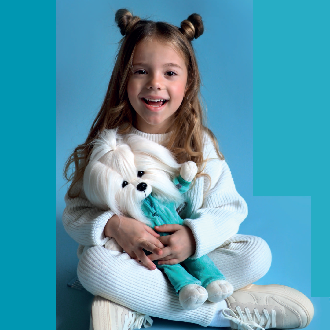 Lucky Mimi Fitness Mint – Căţeluşă de Pluş Premium Lucky Doggy