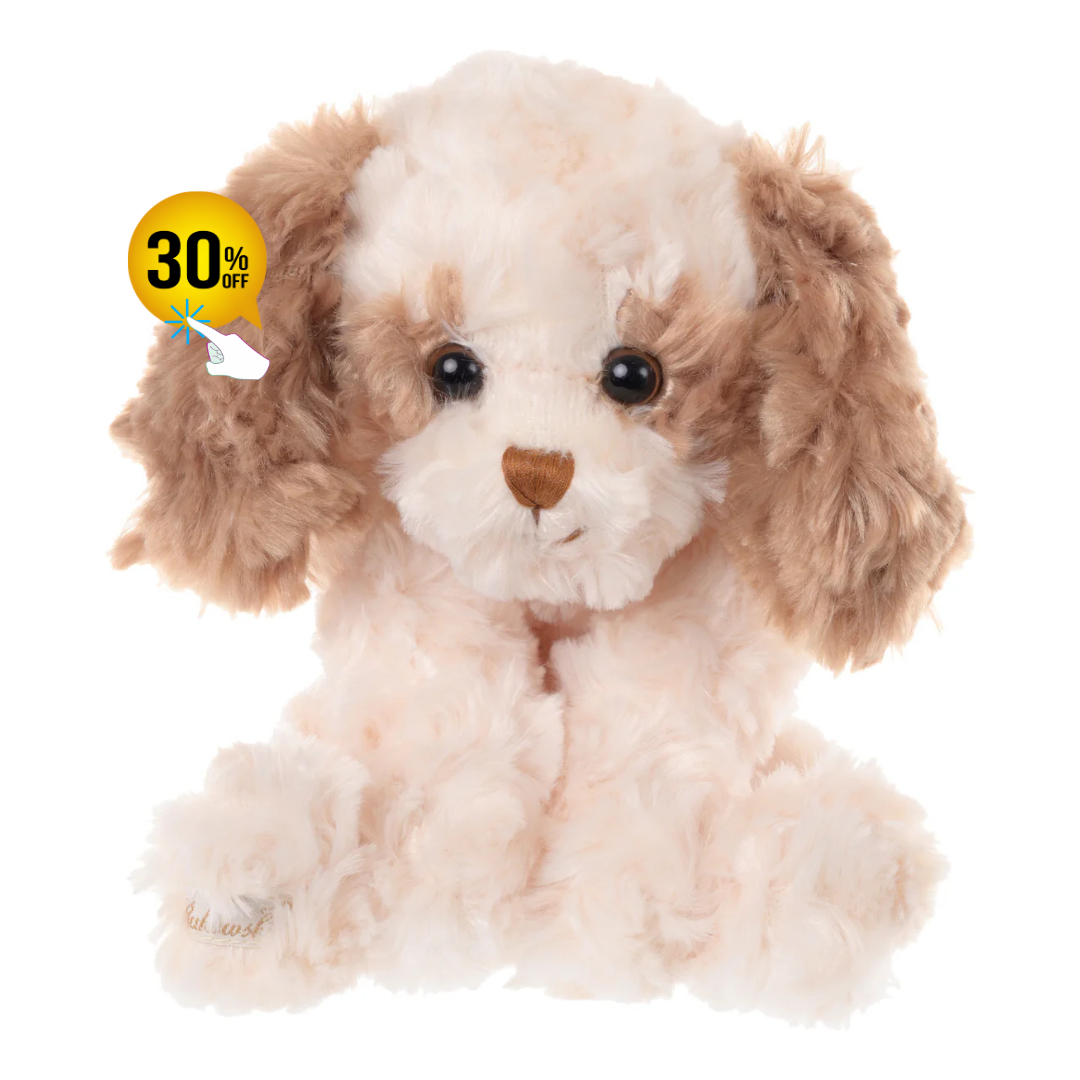 Buddylina – Cățelușă de Pluș Premium 25 cm în CUTIE CADOU