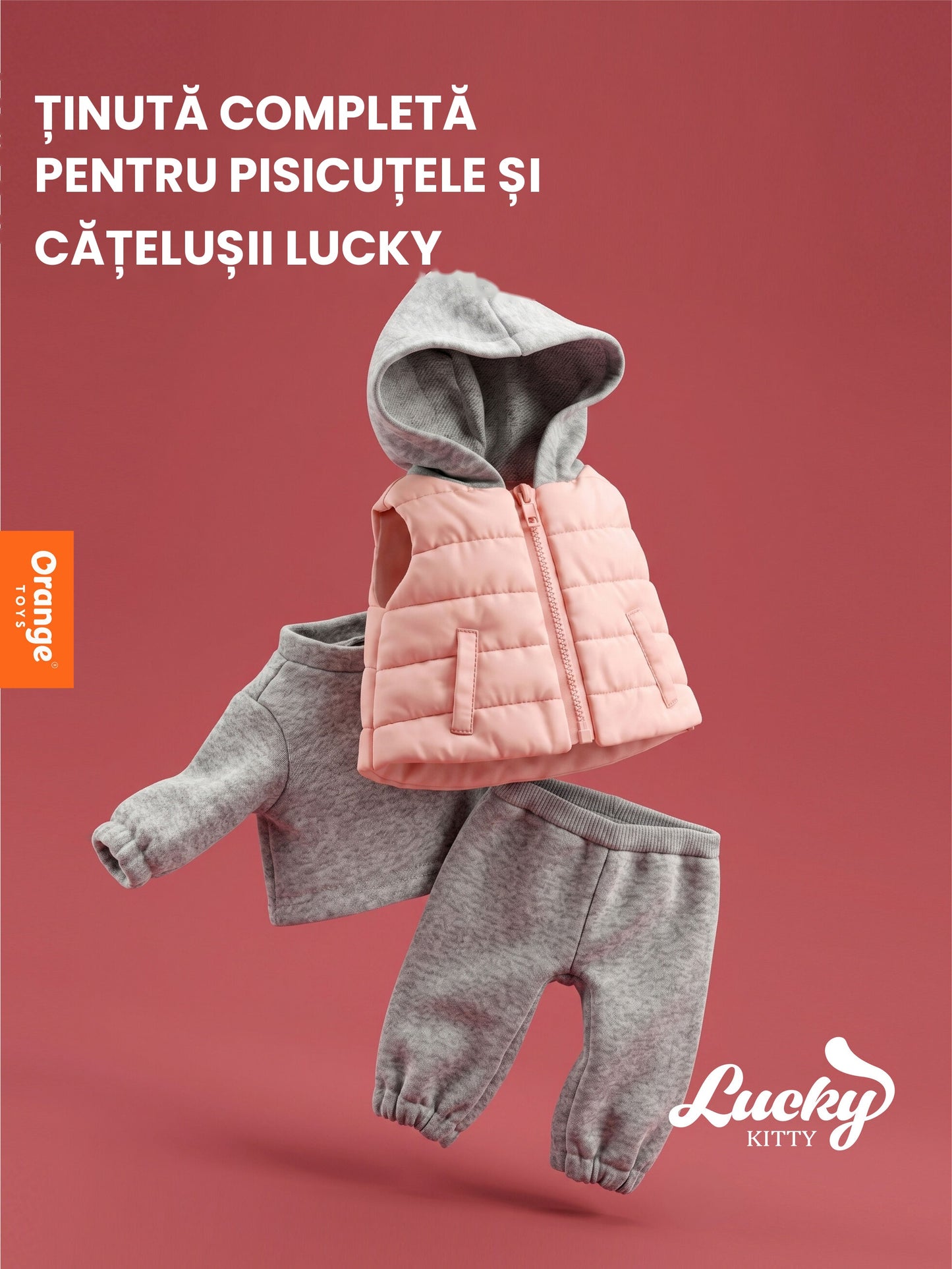 Set de hăinuțe Premium Sport Lucky Kitty