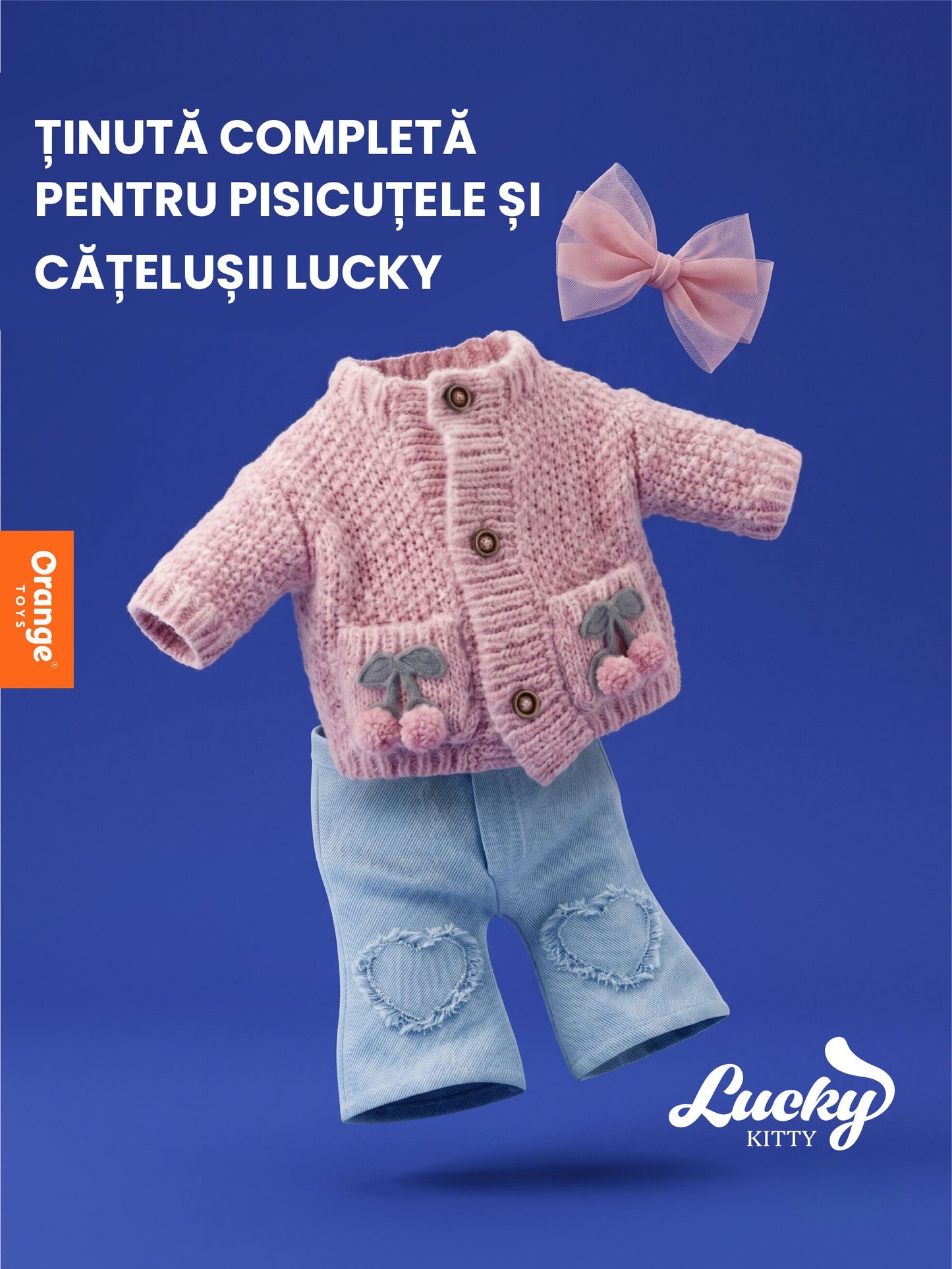 Set de hăinuțe Premium Cherries Lucky Kitty