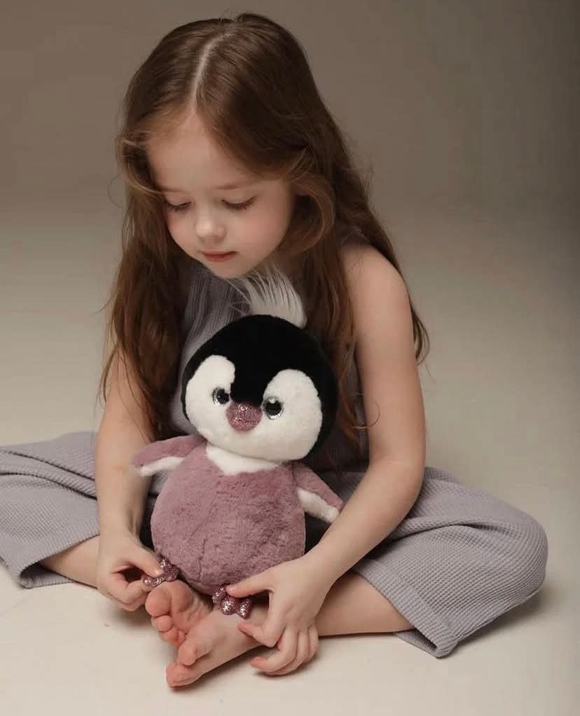 Life - Fluffy Pinguinul pufos violet (25cm)