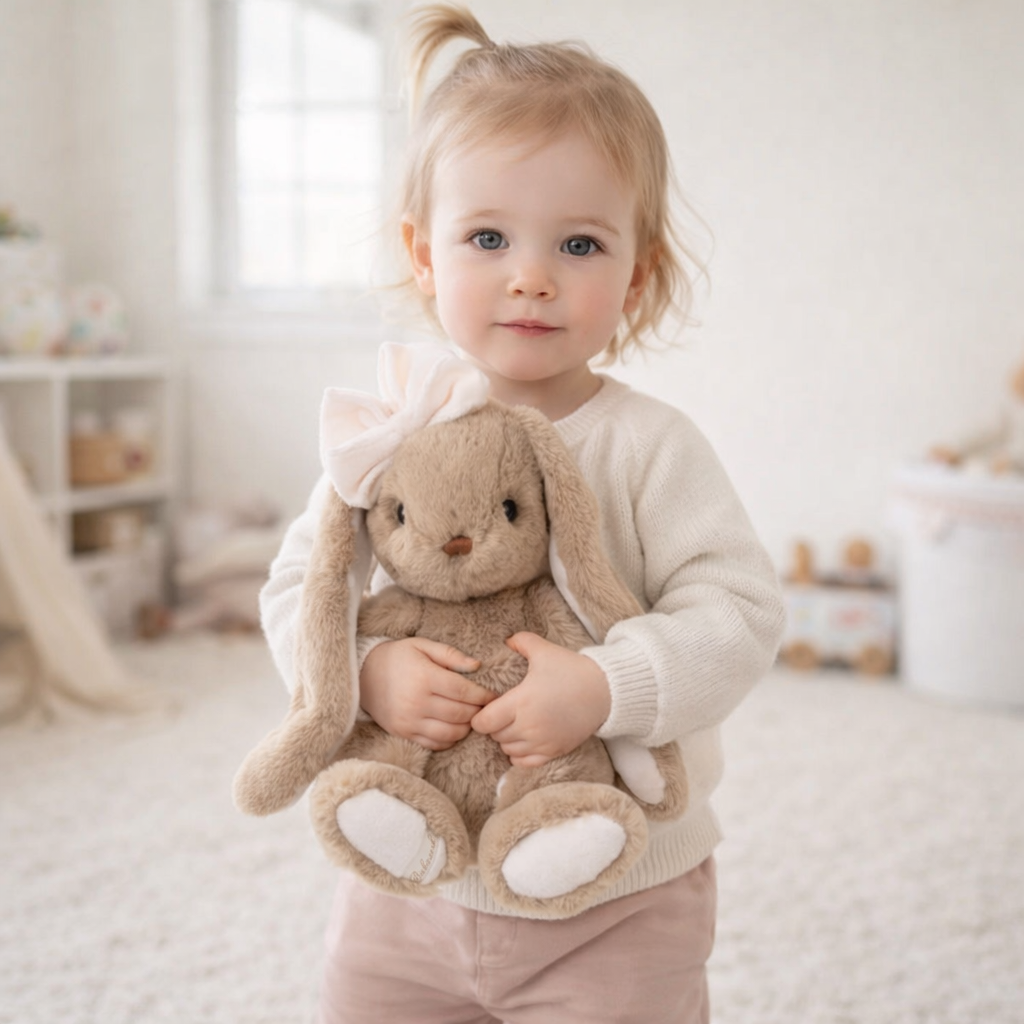 Gabrielle – Iepuraș de Pluș Premium Extra moale și pufos 40 cm