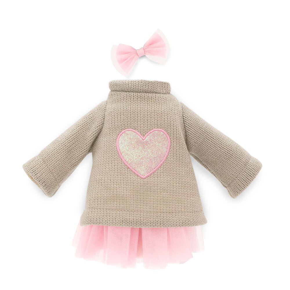 Set de hăinuțe Premium Pink Heart Lucky Doggy