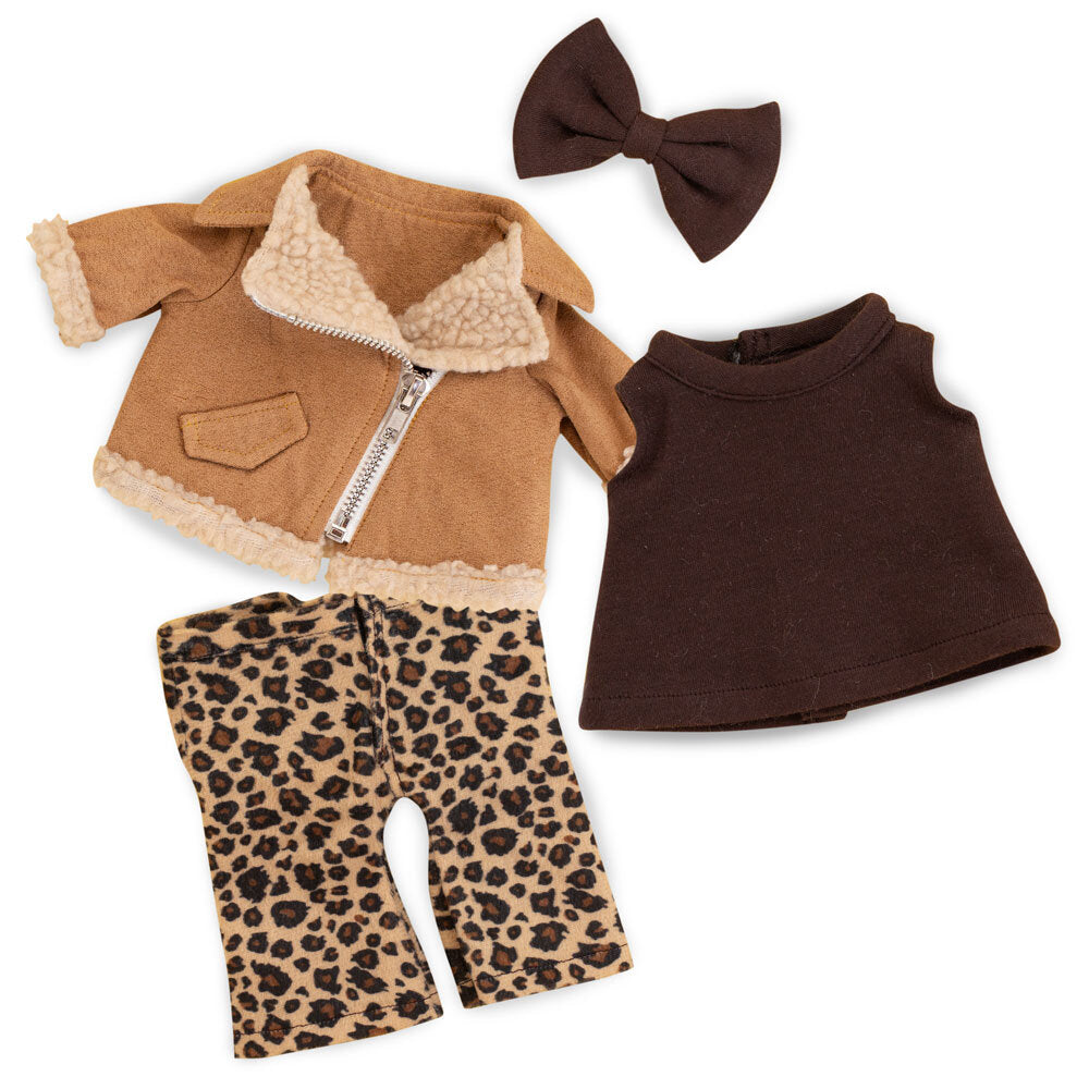 Set de hăinuțe Premium Leopard Outfit Lucky Doggy