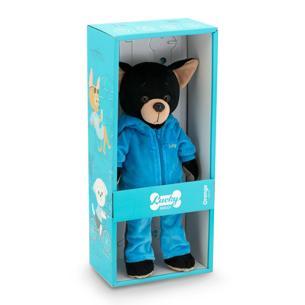 Lucky Buzz: Fitness – Căţeluş de Pluş Premium Lucky Doggy