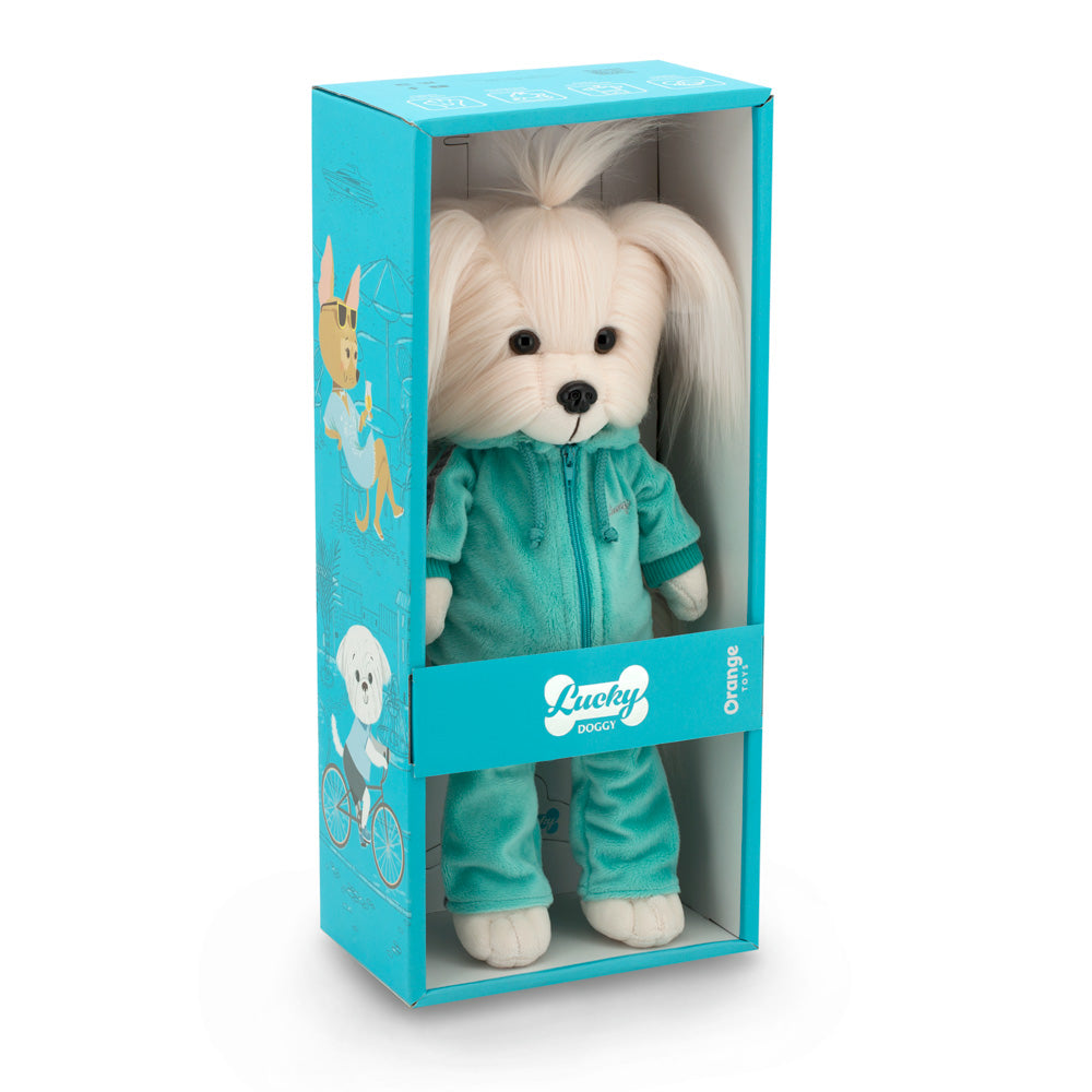 Lucky Mimi Fitness Mint – Căţeluşă de Pluş Premium Lucky Doggy