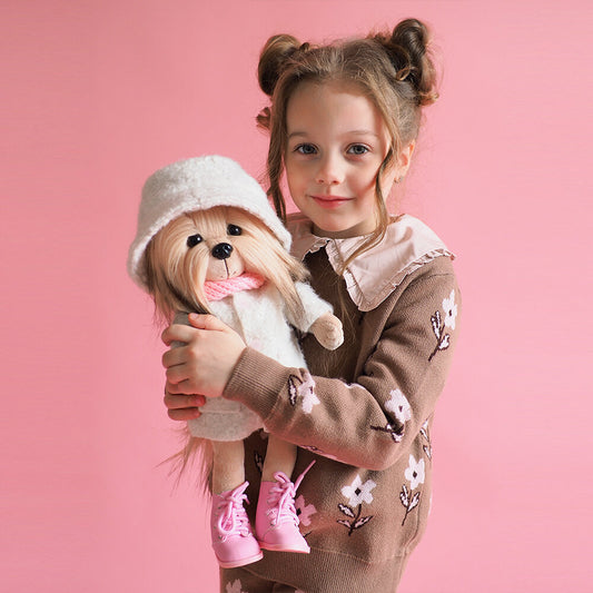 Lucky Yoyo Fashion – Căţeluşă de Pluş Premium Lucky Doggy
