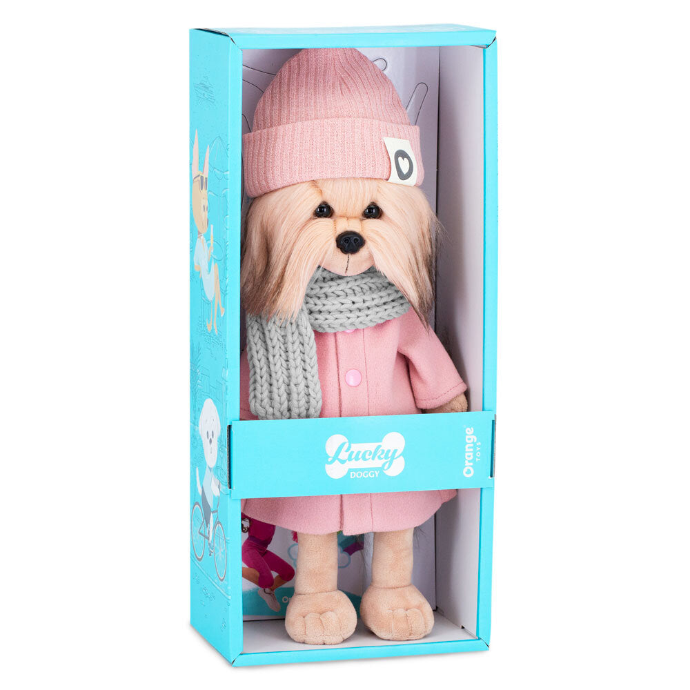 Lucky Yoyo Magia Iernii – Căţeluşă de Pluş Premium Lucky Doggy