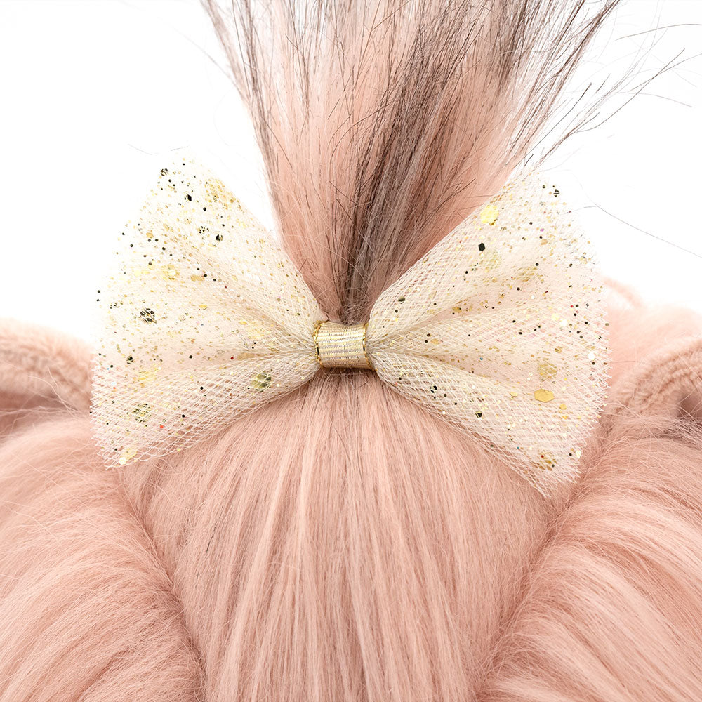 Lucky Yoyo cu Geacă Aurie – Căţeluşă de Pluş Premium Lucky Doggy