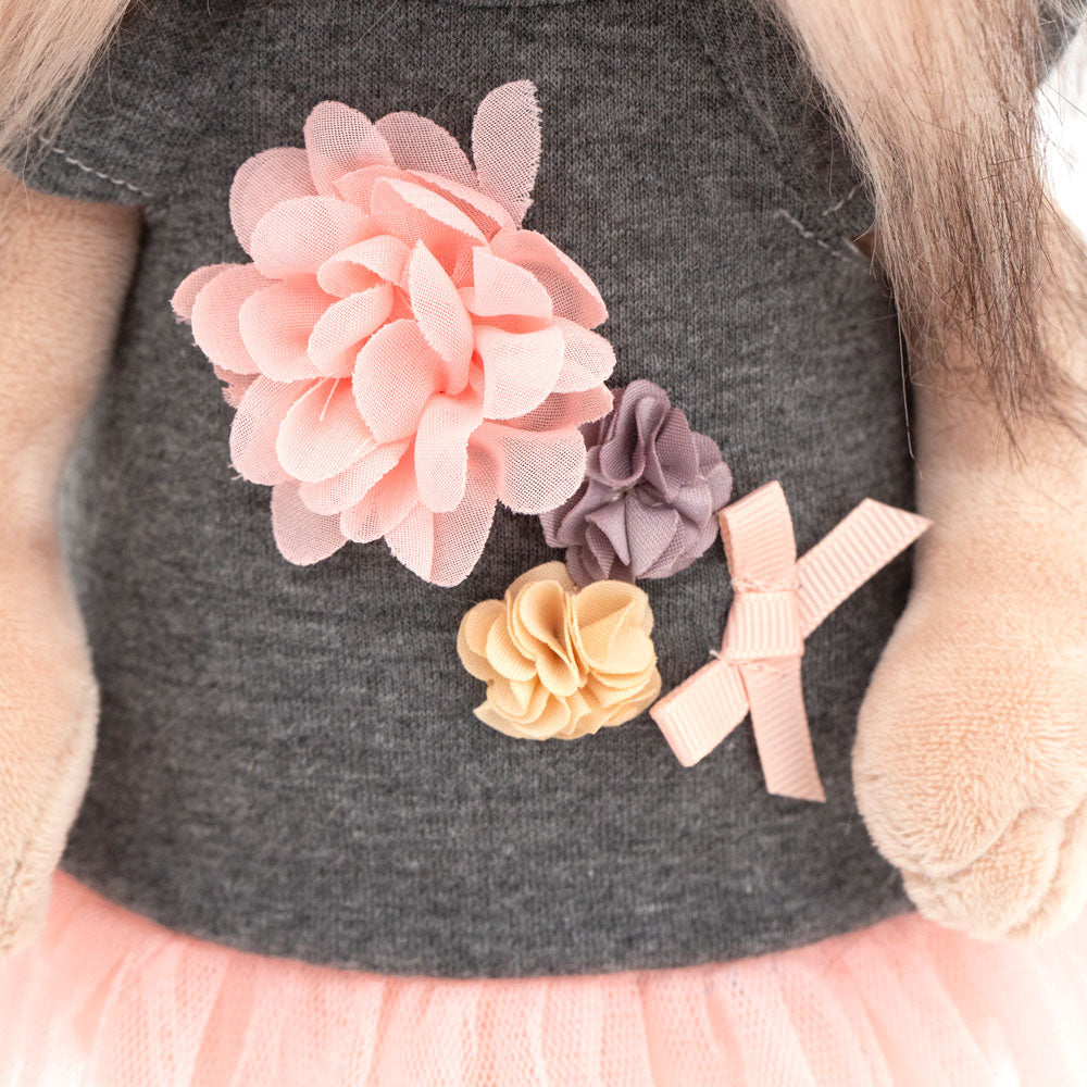 Lucky Yoyo Tea Rose – Căţeluşă de Pluş Premium Lucky Doggy