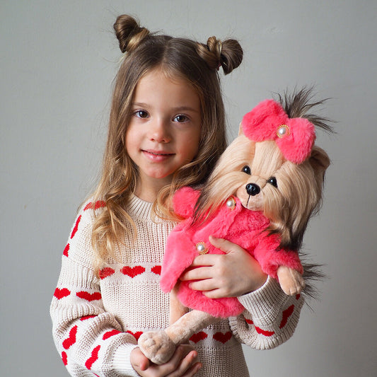 Lucky Yoyo Fashion Week – Căţeluşă de Pluş Premium Lucky Doggy