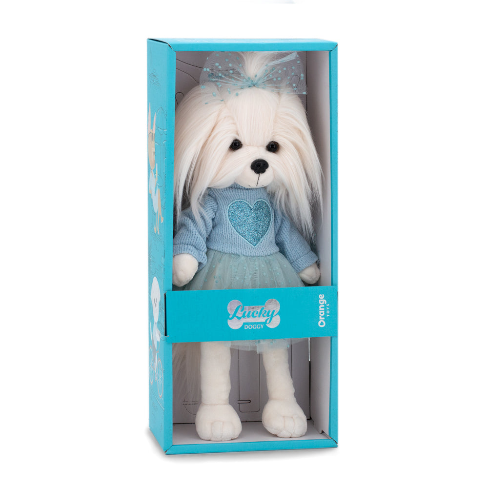 Lucky Mimi Winter Mood – Căţeluşă de Pluş Premium Lucky Doggy