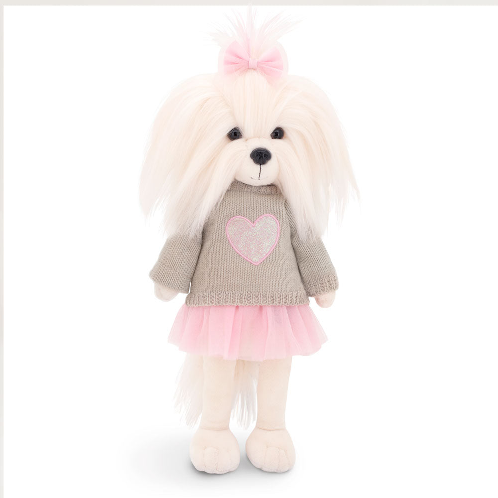 Lucky Mimi Pink Heart – Căţeluşă de Pluş Premium Lucky Doggy