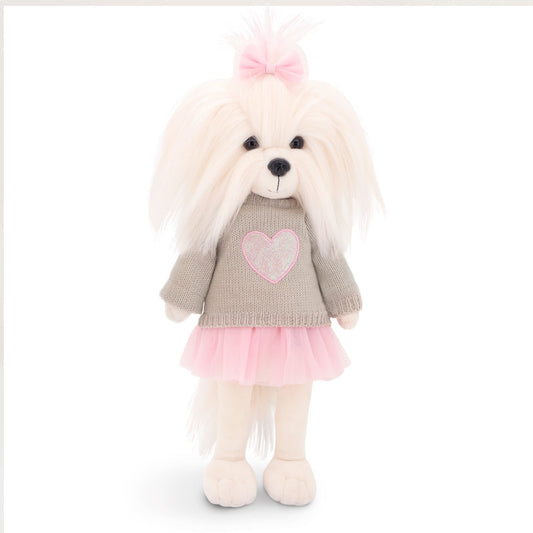 Lucky Mimi Pink Heart – Căţeluşă de Pluş Premium Lucky Doggy