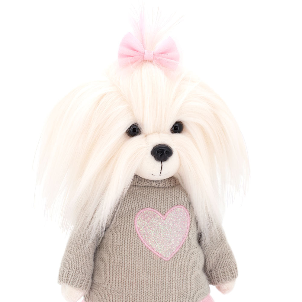 Lucky Mimi Pink Heart – Căţeluşă de Pluş Premium Lucky Doggy