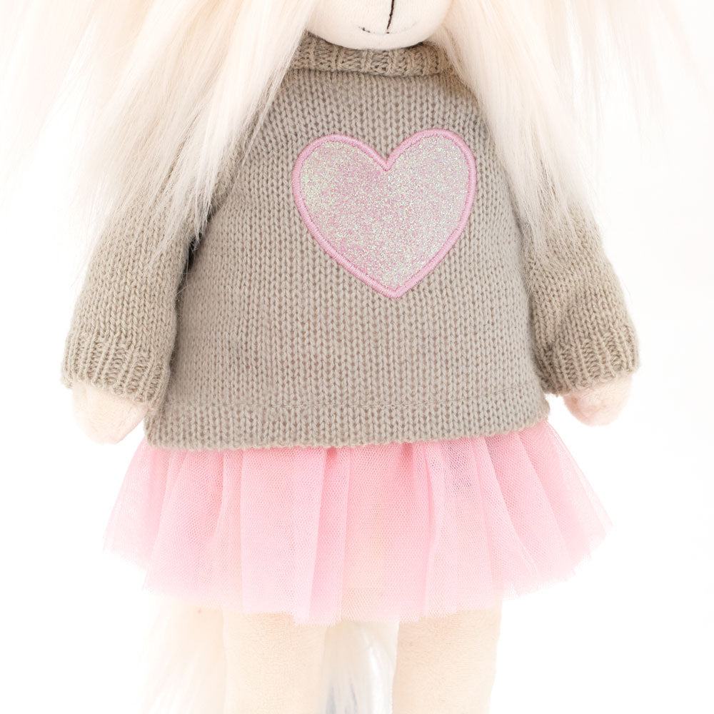 Lucky Mimi Pink Heart – Căţeluşă de Pluş Premium Lucky Doggy