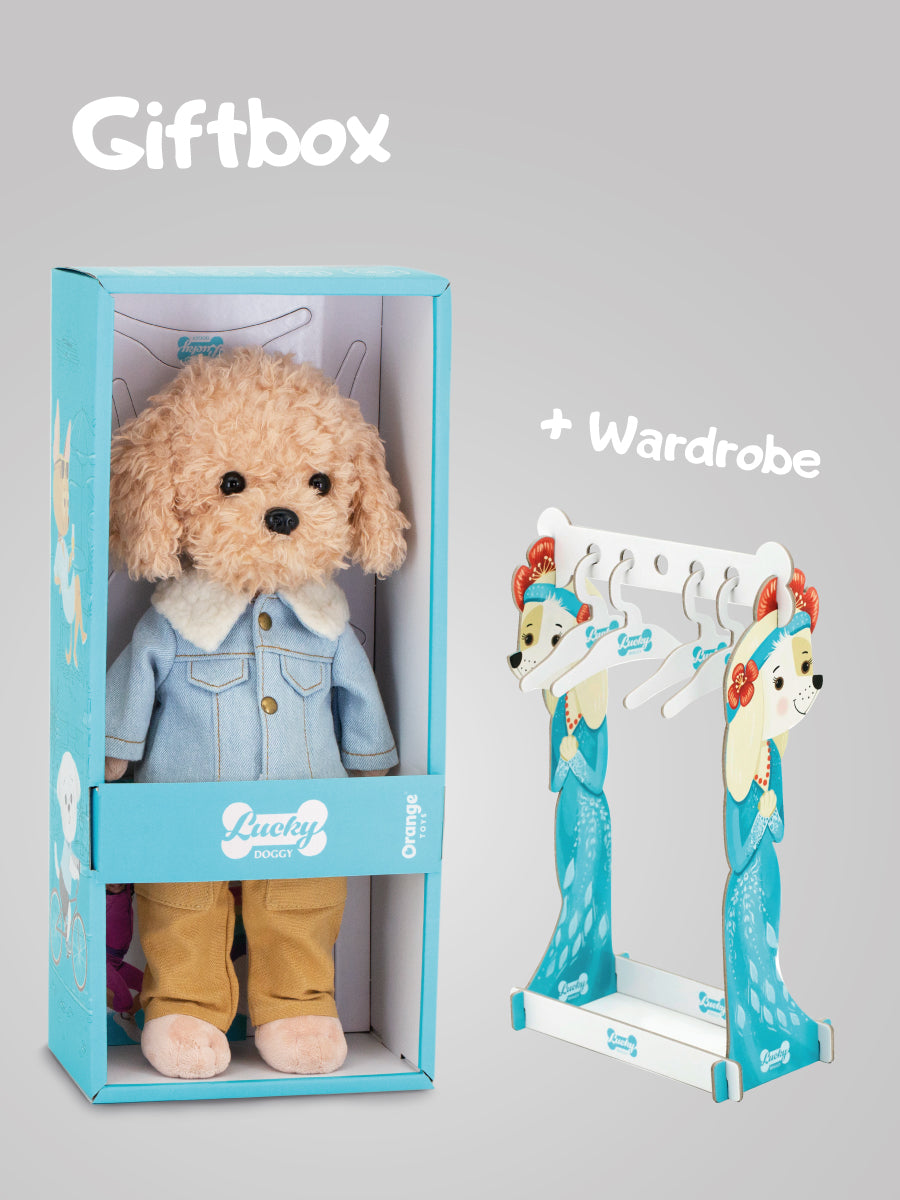 Lucky Sammy – Căţeluş de Pluş Premium Lucky Doggy