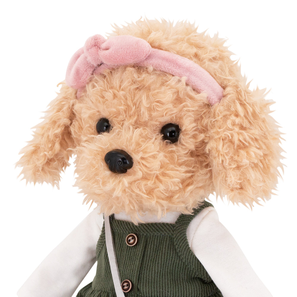Lucky Fendi Paris Travel – Căţeluşă de Pluş Premium Lucky Doggy
