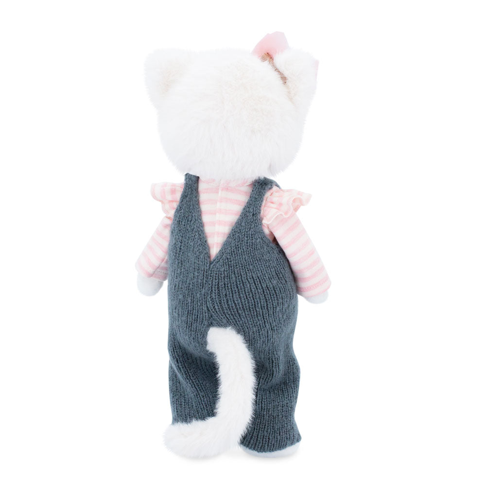 Lucky Kitty Stylish – Pisicuță Premium de Pluş, 38 cm