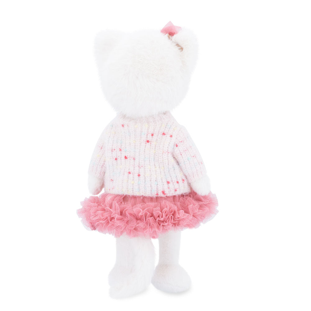 Lucky Kitty Charm – Pisicuță Premium de Pluş, 38 cm