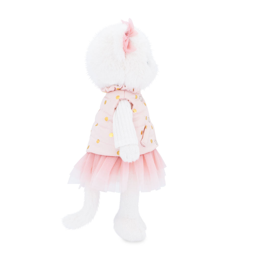 Lucky Kitty Dreams – Pisicuță Premium de Pluş, 38 cm