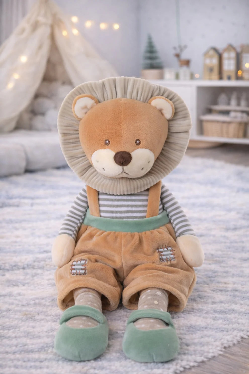 Happy Mael – Leu de Pluș Premium 30 cm