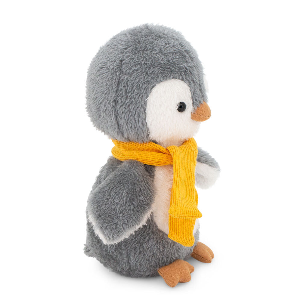 Life – Milo Pinguinul pufos, în cutie de colorat tip căsuță (25 cm)