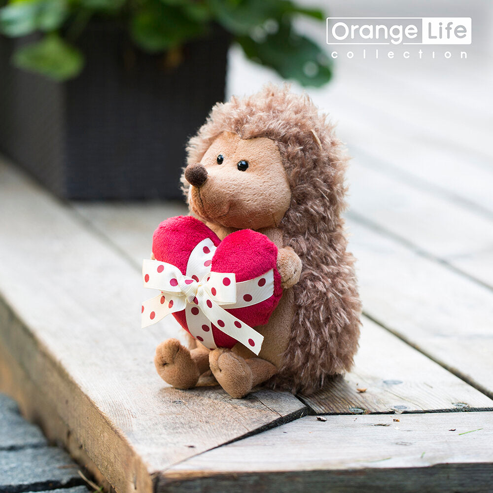Life – Fluffy Ariciul pufos cu Inimioară, în cutie de colorat tip căsuță (25 cm)