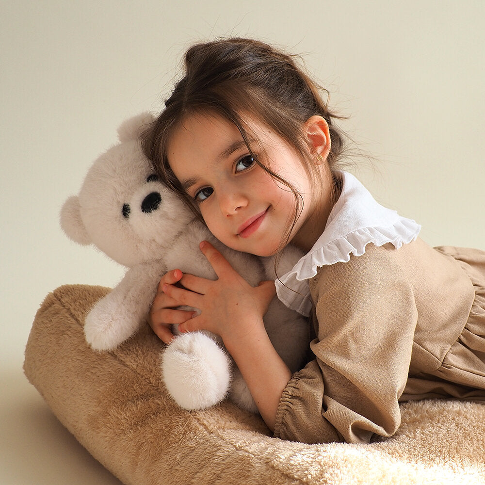 White Bear – Ursulețul Premium Ultra Pufos Orange Toys (33 cm)