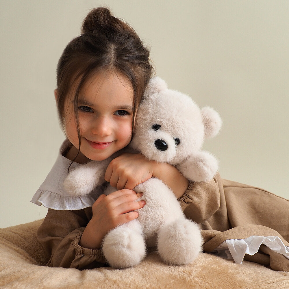 White Bear – Ursulețul Premium Ultra Pufos Orange Toys (33 cm)