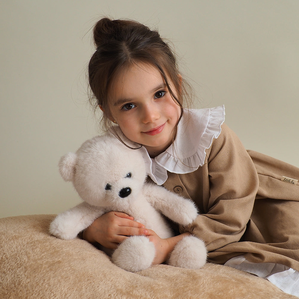 White Bear – Ursulețul Premium Ultra Pufos Orange Toys (33 cm)