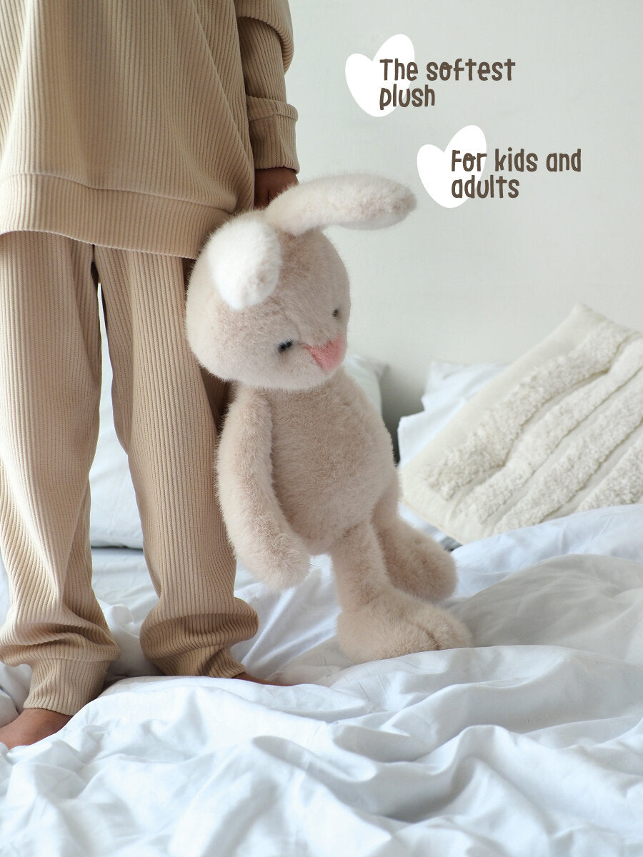 White Bunny – Iepurașul Premium Ultra Pufos Orange Toys (60 cm)