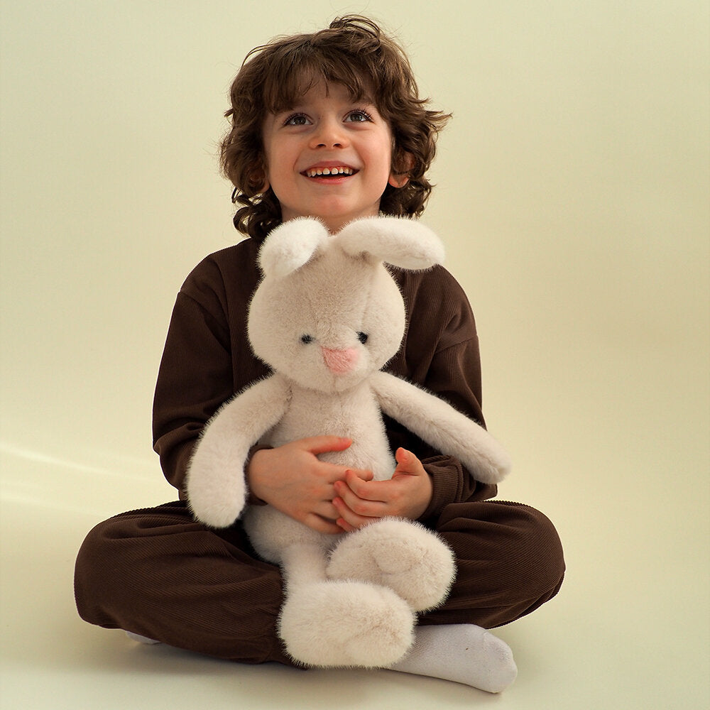 White Bunny – Iepurașul Premium Ultra Pufos Orange Toys (60 cm)