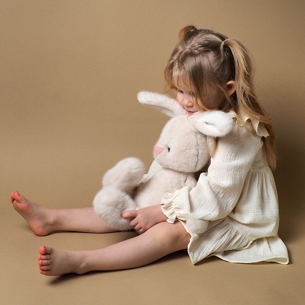 White Bunny – Iepurașul Premium Ultra Pufos Orange Toys (60 cm)