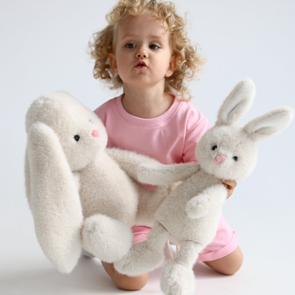 Pufi– Iepurașul Premium Ultra Pufos Orange Toys (30 cm)