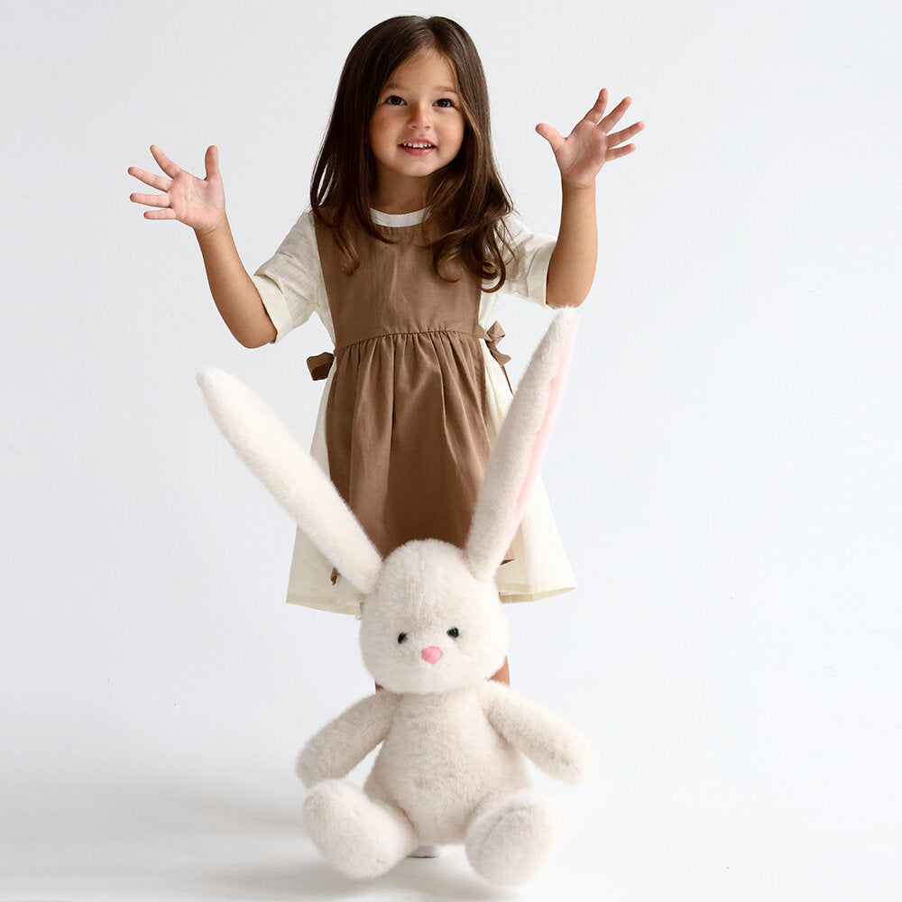 Pufi– Iepurașul Premium Ultra Pufos Orange Toys (30 cm)