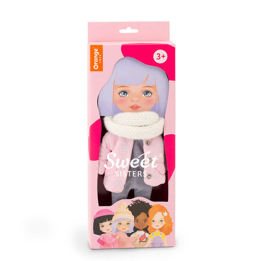 Set de îmbrăcăminte cu Jachetă Roz pentru Păpuși Sweet Sisters (32 cm) – Ținută Premium de Joacă