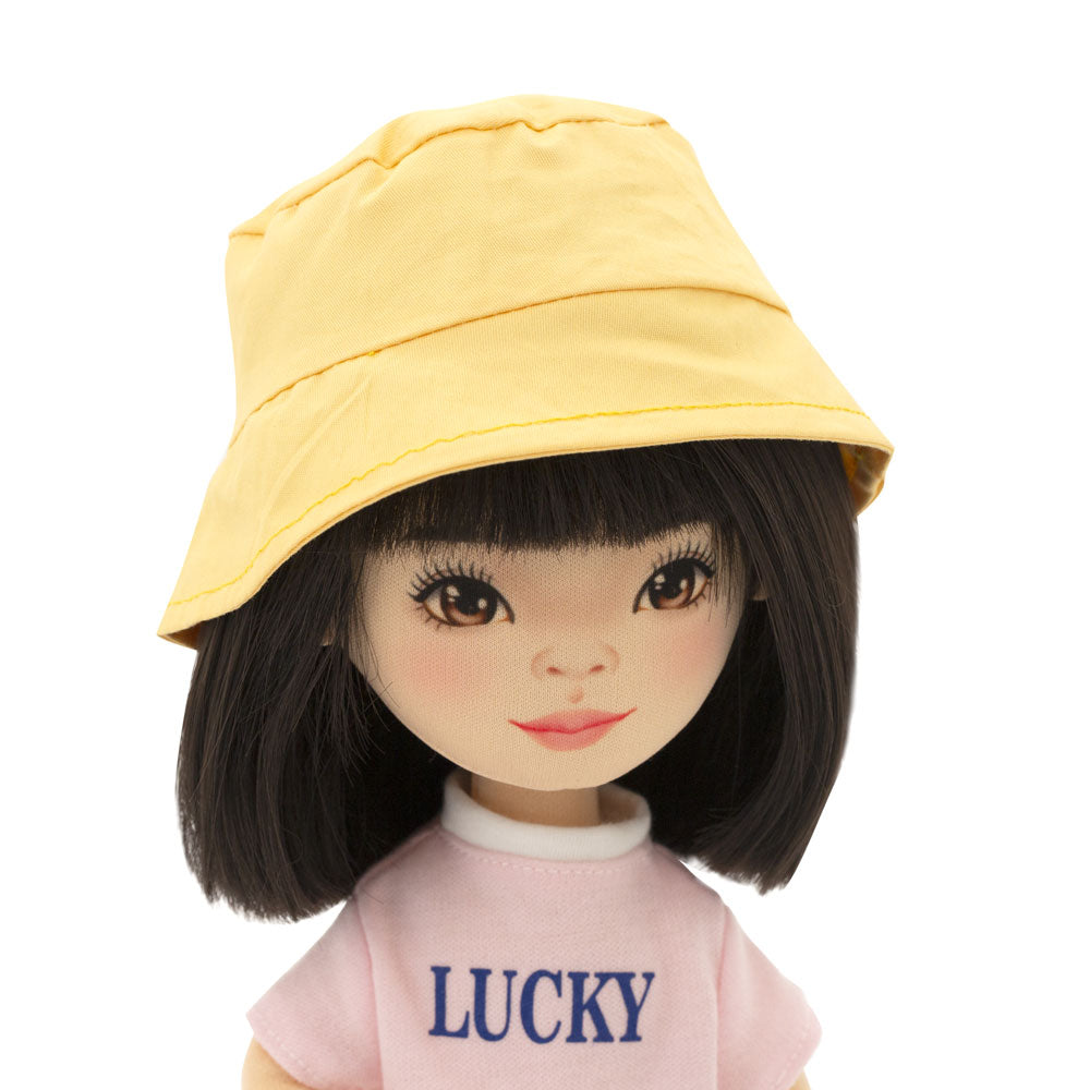 Set Lucky + Accesorii pentru Păpuși Sweet Sisters (32 cm) – Ținută Premium de Joacă