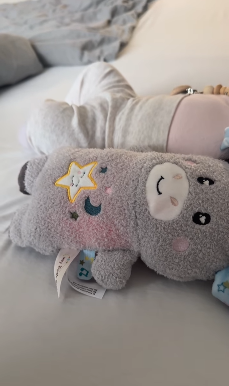 Jucărie calmantă pentru bebeluși, măgarușul Littledoo, în cutie cadou, 25 cm