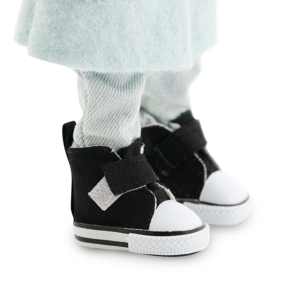 Set Palton Mentă + Accesorii pentru Păpuși Sweet Sisters (32 cm) – Ținută Premium de Joacă