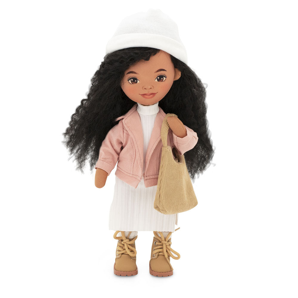 Tina într-o jachetă roz – Păpușă de Pluș Premium Sweet Sisters (32 cm)