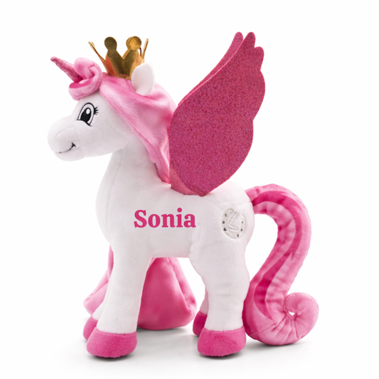 Lissy PONY Tamani – Unicorn de Pluș Premium NICI, PERSONALIZAT, 22 cm