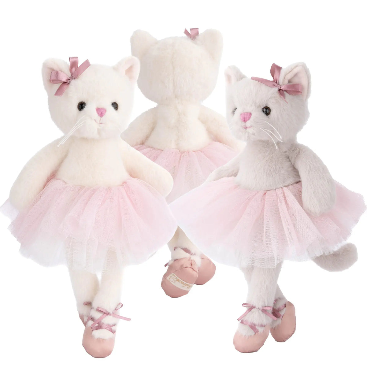 Balerina Albertina – Pisicuță de Pluș Premium 25 cm în CUTIE CADOU