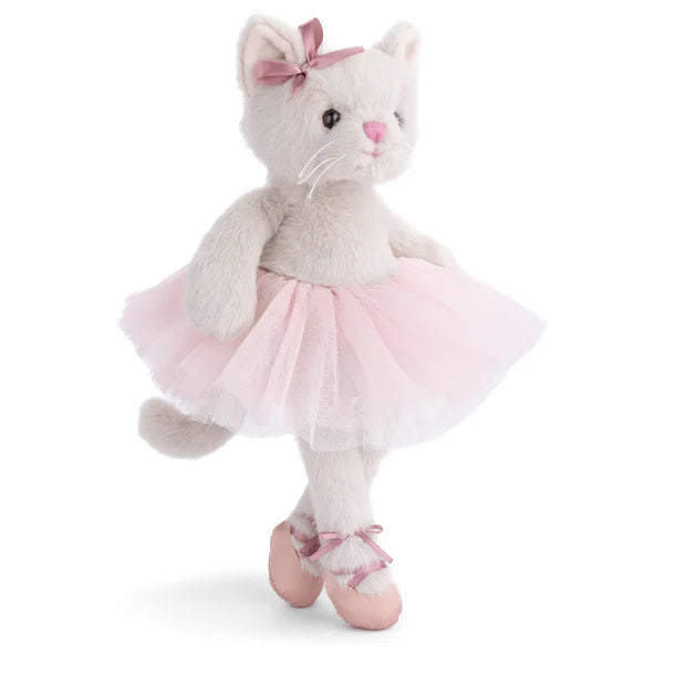 Balerina Albertina – Pisicuță de Pluș Premium 25 cm în CUTIE CADOU
