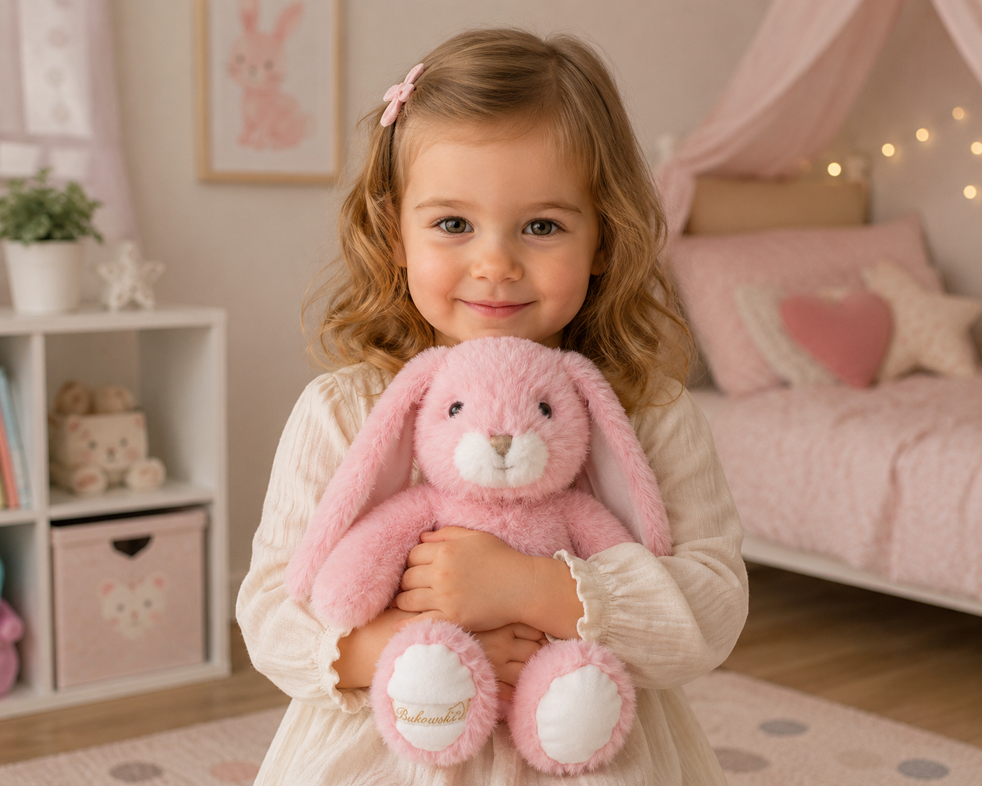 Mimi Pink – Iepuraș de Pluș Premium 30 cm