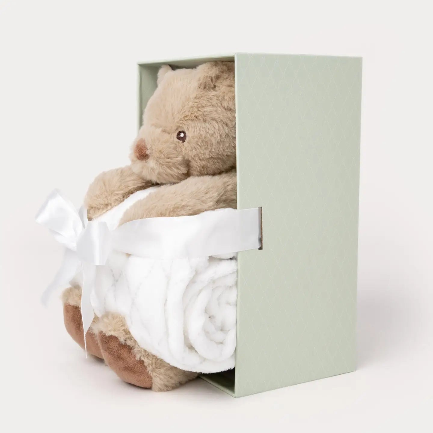 Sven Ursulețul Premium cu Păturică în Cutie Cadou, 30 cm, Teddykompaniet