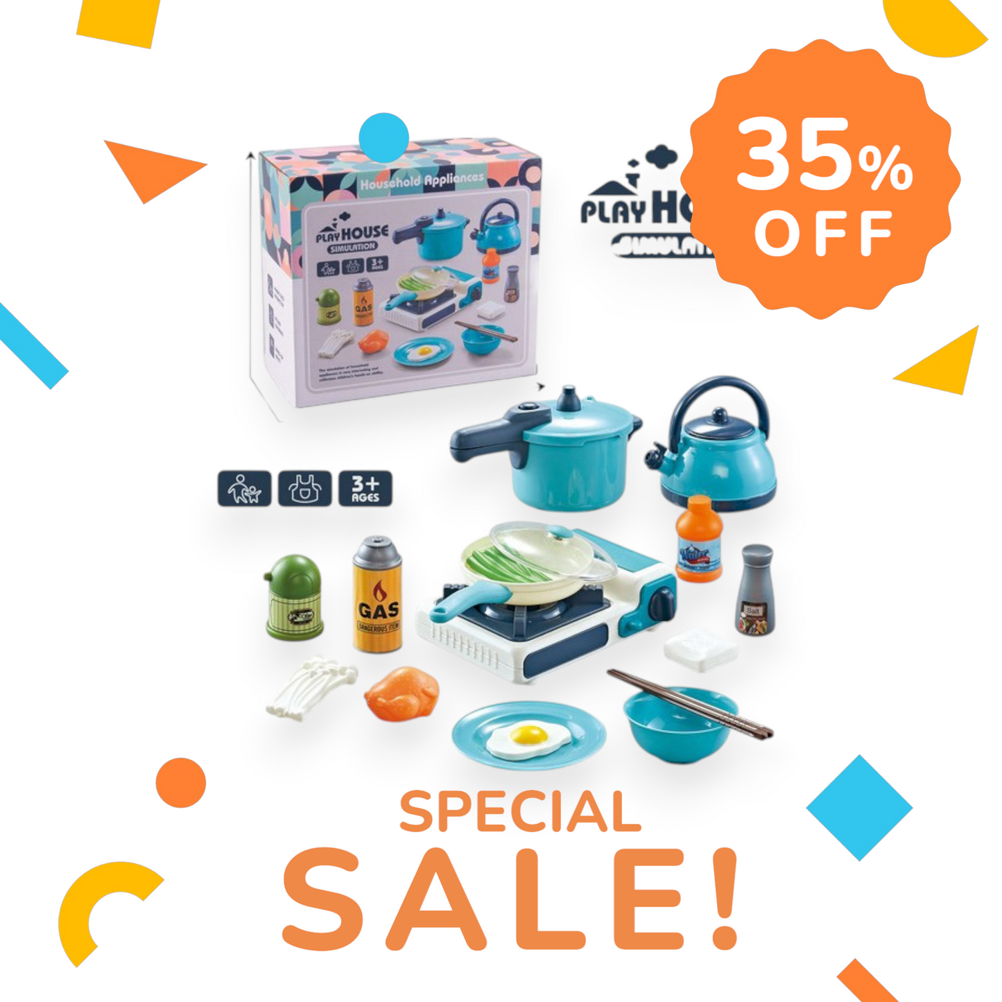 Set mini bucătărie cu accesorii